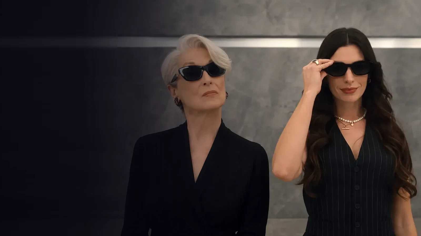 Miranda Priestly e Andy Sachs em O Diabo Veste Prada 2