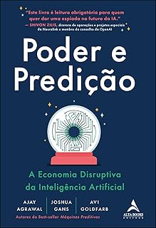 Capa do livro Poder e predição: a economia disruptiva da inteligência artificial
