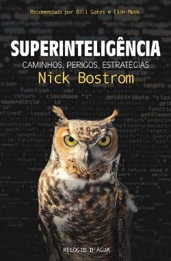 Capa do livro Superinteligência: Caminhos, perigos, estratégias