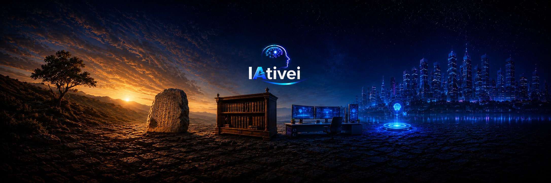 Linha do tempo do conhecimento e da inteligência artificial aplicada a prompts — IAtivei