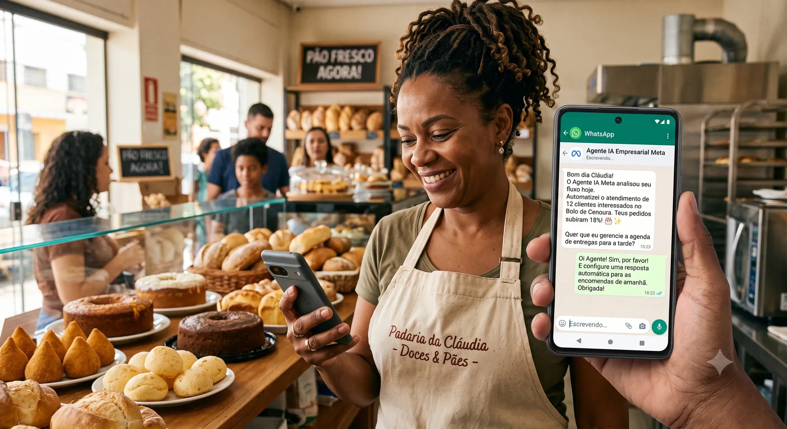 Meta libera agentes de IA empresariais no WhatsApp e acelera a automação comercial no Brasil