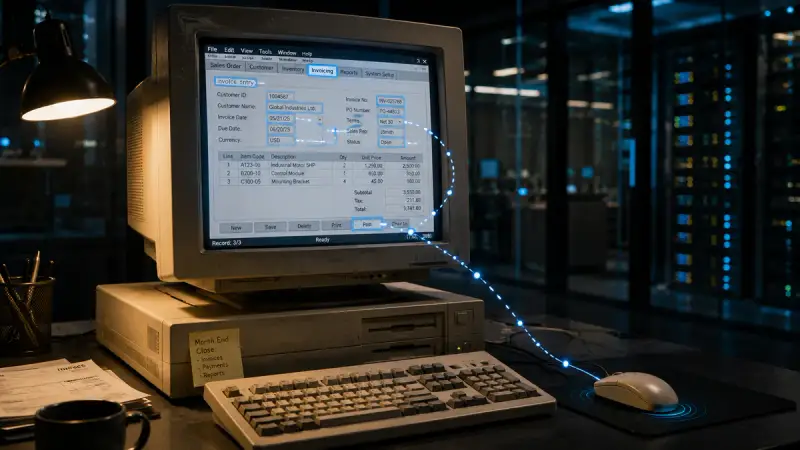 A revolução dos 'Computer-Using Agents': Como a IA que controla teclado e mouse está salvando sistemas legados do colapso