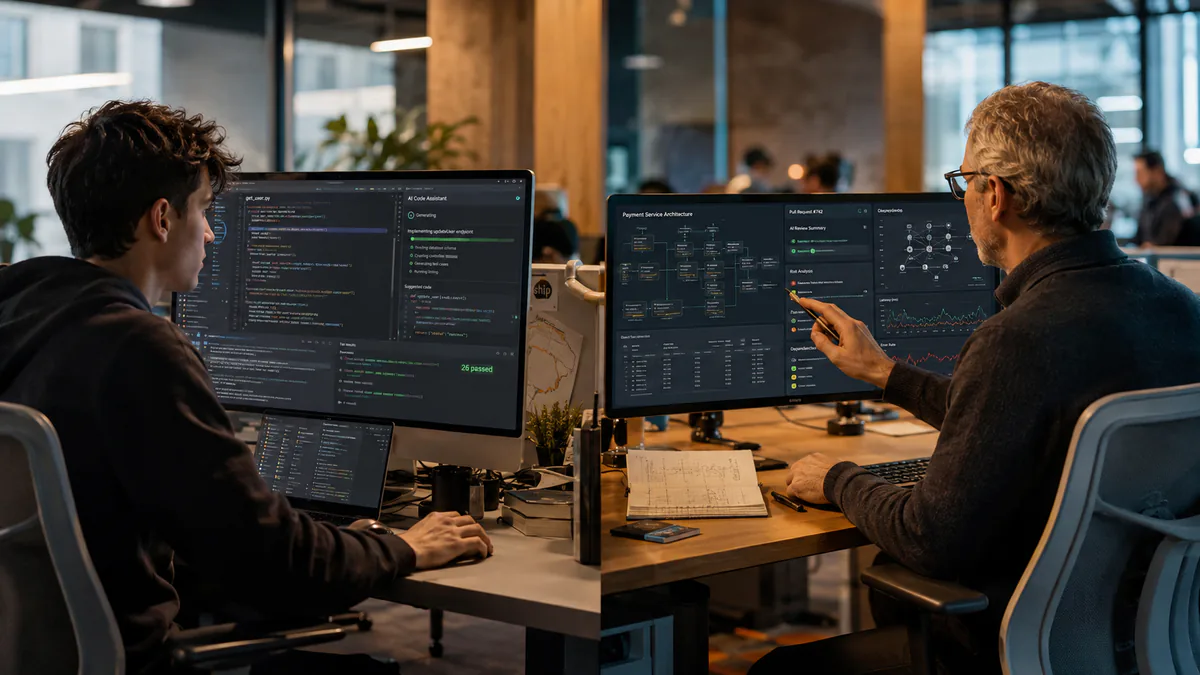 O fim do 'programador de digitação': Como os agentes de código reduzem vagas júnior e elevam o valor da senioridade em TI