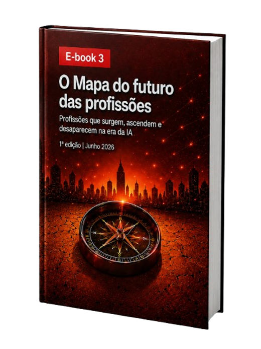 Capa do e-book O Mapa do Futuro das Profissões na Era da IA