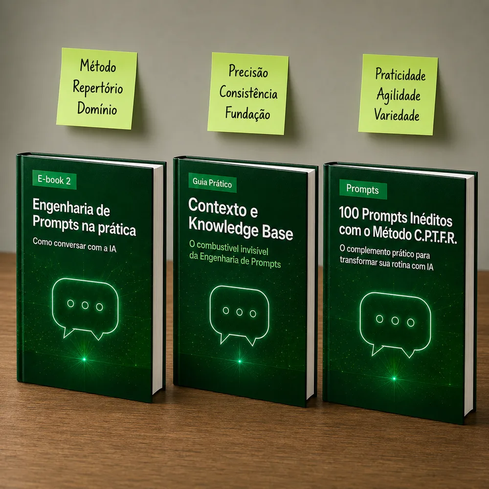 Capa: Engenharia de Prompts — Como Conversar com a IA